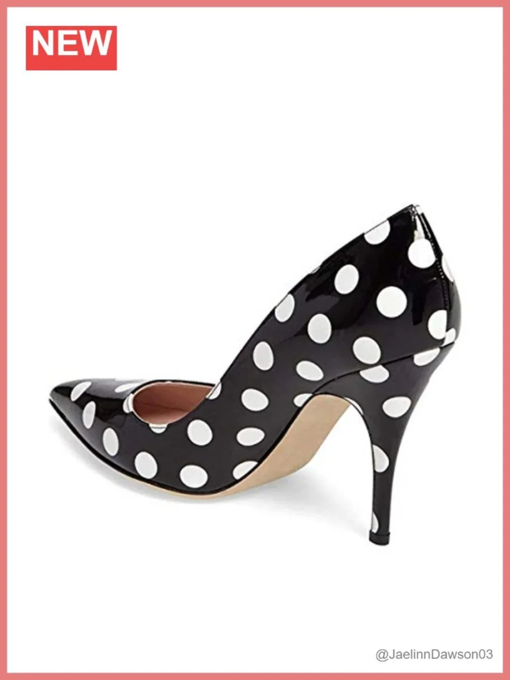YDN Women's Mid Heel Pumps Pointed Toe Slip on Stiletto Dress Shoes